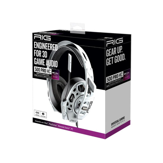 RIG 500 PRO HC Gaming Headset - White